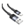 Kabel USAMS Kabel USB na USB-C 3A 1,2m Fast Charging stalowy